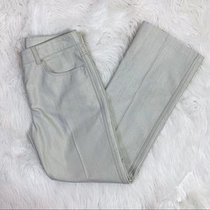 Escada Light Gray Bootcut Jeans